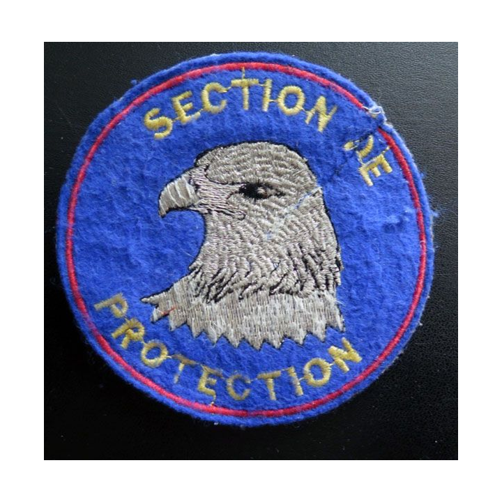 Insigne patch écusson tissu de la section de protection 50° RA OU 51° RA