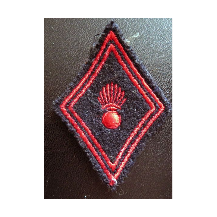 LOSANGE DE BRAS MODÈLE 45 : infanterie troupe