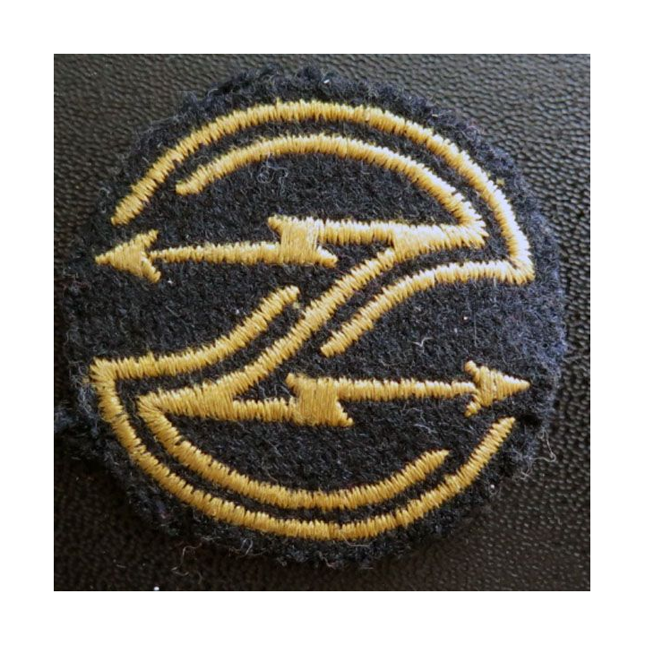 MARINE : Insigne patch écusson tissu de spécialité détecteur 