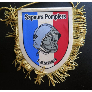 Fanion petit modèle des sapeurs pompiers de Mimizan Landes 