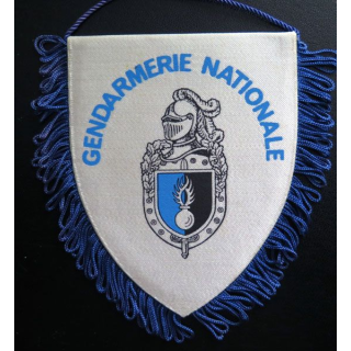 DGGN : Fanion petit modèle de la gendarmerie direction générale 