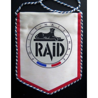 RAID : Fanion petit modèle du RAID Chateau de Bièvres