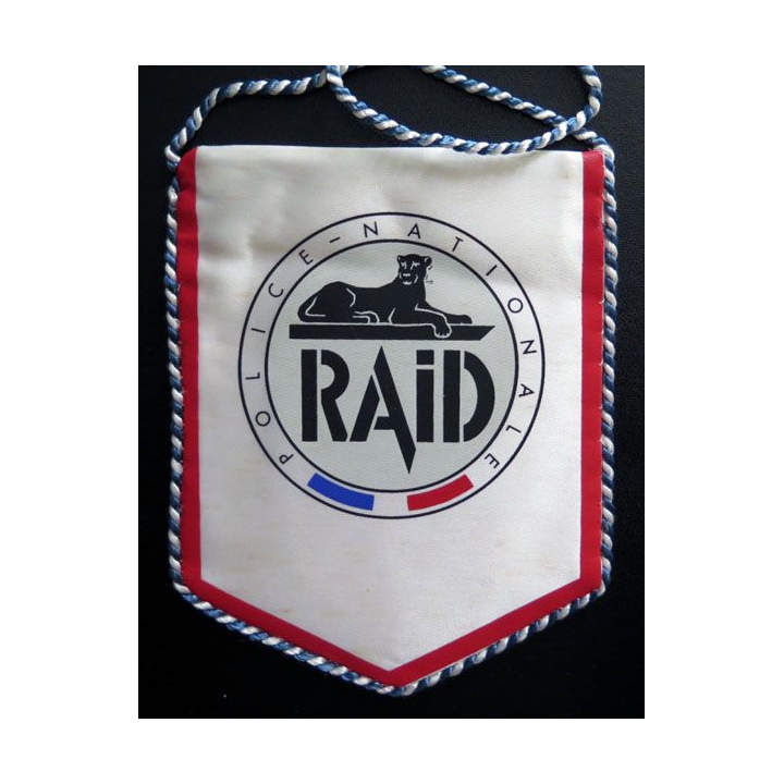 RAID : Fanion petit modèle du RAID Chateau de Bièvres
