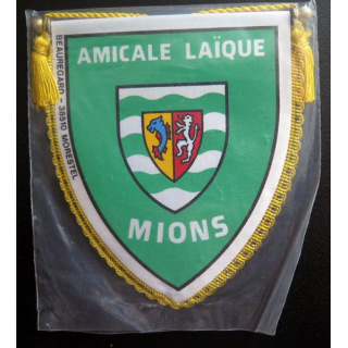Fanion petit modèle de l'amicale laïque de Hand Ball de Mions