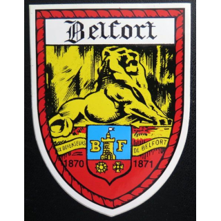 Autocollant de Belfort