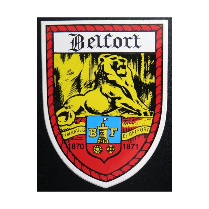 Autocollant de Belfort
