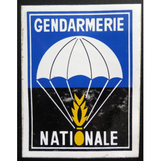 Autocollant de la gendarmerie nationale