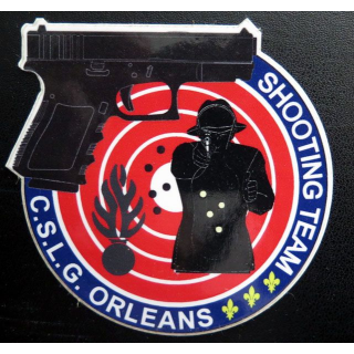 Autocollant de la Shooting Team du CSLG Orléans