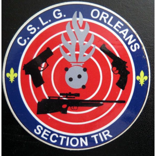 Autocollant de la Section de Tir du CSLG Orléans
