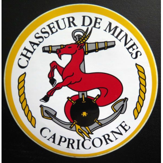 Autocollant du chasseur de mines Capricorne