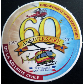 60° anniversaire Groupement d'Hélicoptères sécurité civile 1957 - 2017