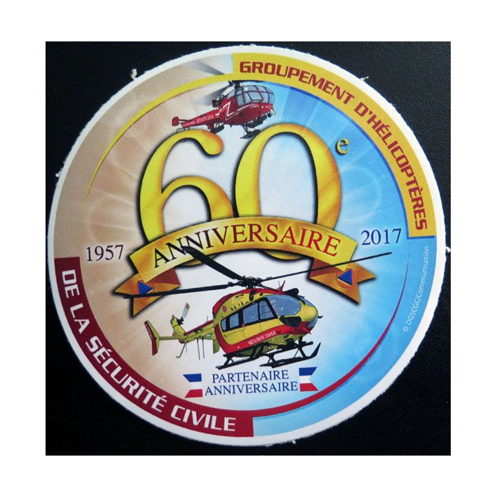60° anniversaire Groupement d'Hélicoptères sécurité civile 1957 - 2017