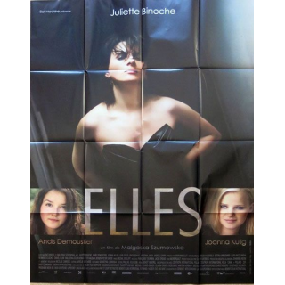 AFFICHE FILM : affiche de cinéma du film "Elles" de 2012 dimension  115 x 158 cm (E011)