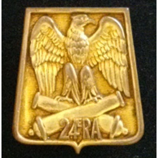 24° RA : 24° RÉGIMENT D'ARTILLERIE