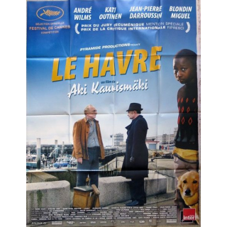AFFICHE FILM : affiche de cinéma du film "Le Havre" de 2011 dimension  115 x 158 cm (E011)