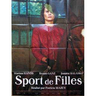 AFFICHE FILM : affiche de cinéma du film "Sport de filles" de 2011 dimension  115 x 158 cm (E011)