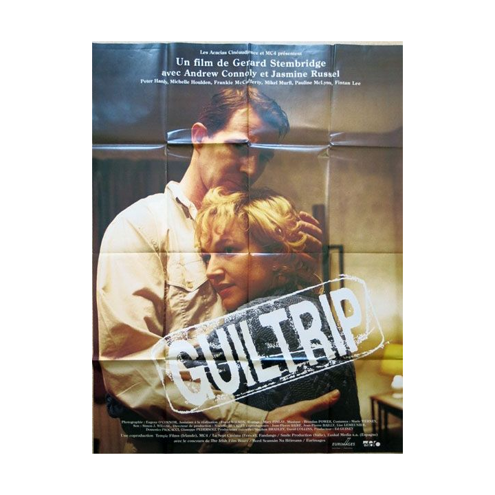 AFFICHE FILM : affiche de cinéma du film "Guiltrip" de 1995 dimension 115 x 158 cm (E012)
