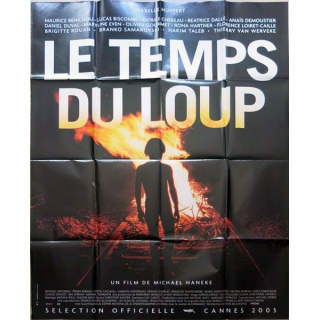 AFFICHE FILM : affiche de cinéma du film "Le temps du loup" de 2003 dimension 115 x 158 cm (E009)