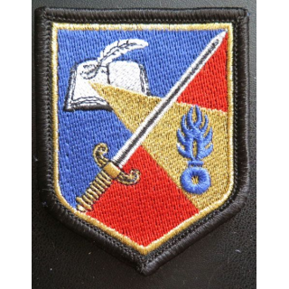 insigne tissé du centre de documentation pédagogique de la gendarmerie