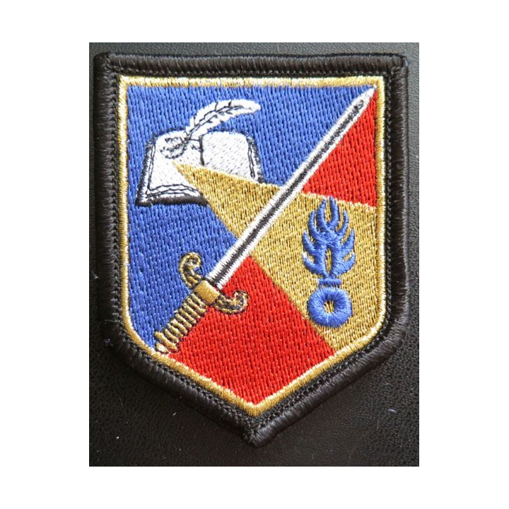 insigne tissé du centre de documentation pédagogique de la gendarmerie
