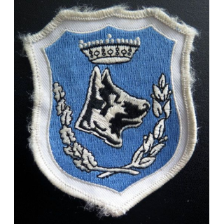 insigne tissu imprimé de la police belge