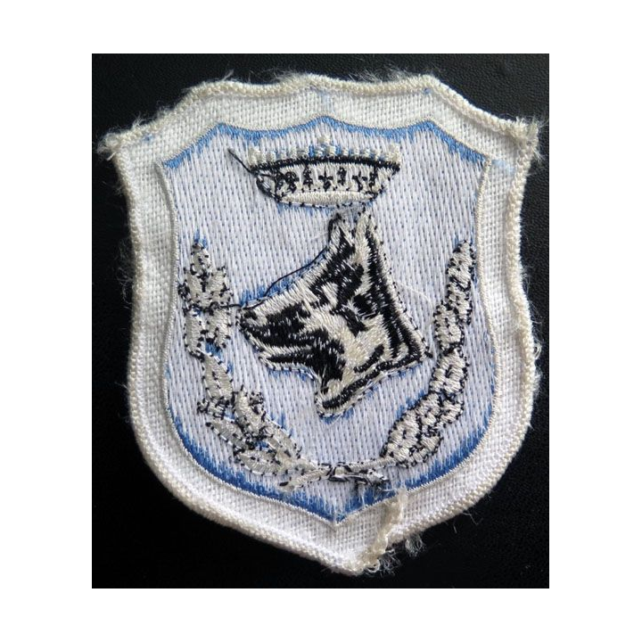 insigne tissu imprimé de la police belge