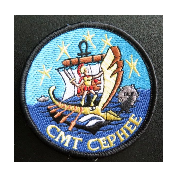 MARINE : insigne tissé du CMT Céphée