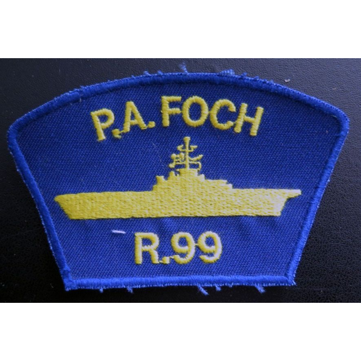 MARINE : Insigne patch écusson tissu de manche PA FOCH R 99