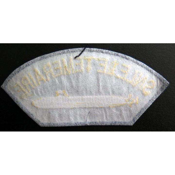 MARINE : Insigne patch écusson tissu de manche SNLE LE TEMERAIRE