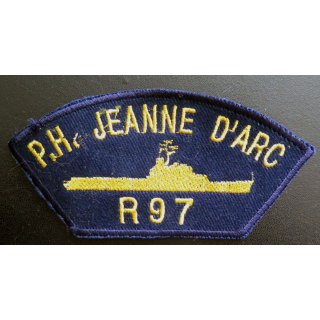 MARINE : Insigne patch écusson tissu de manche PH Jeanne d'Arc R 97