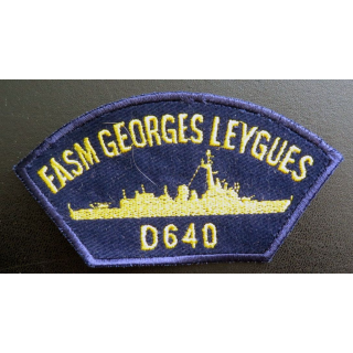 Marine Insigne patch écusson tissu manche FASM Georges Leygues D 640