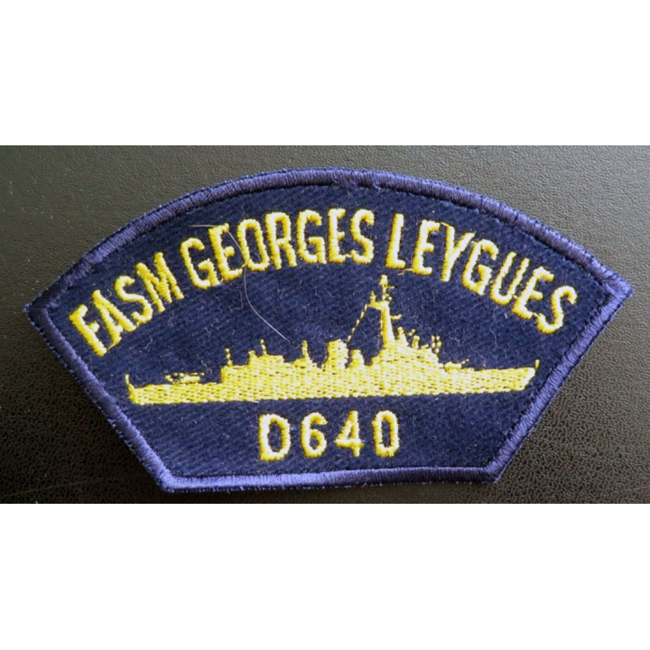 Marine Insigne patch écusson tissu manche FASM Georges Leygues D 640