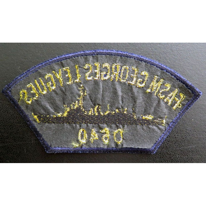 Marine Insigne patch écusson tissu manche FASM Georges Leygues D 640