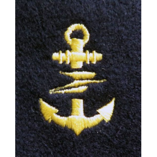 Insigne patch écusson tissu spécialité agent postal officier marinier