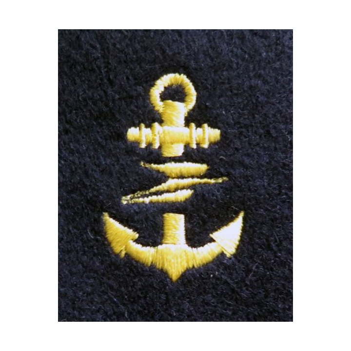 Insigne patch écusson tissu spécialité agent postal officier marinier