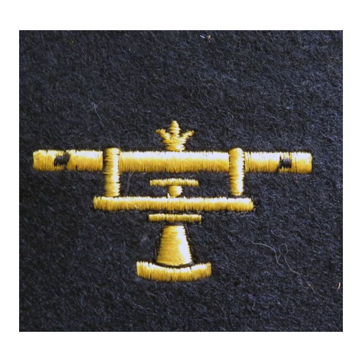 MARINE : Insigne patch écusson opticien télémétriste officier marinier