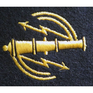 patch écuson tissu spécialité électronicien armement officier marinier