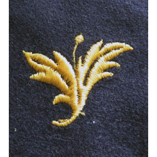  patch écusson tissu de spécialité commissariat officier marinier