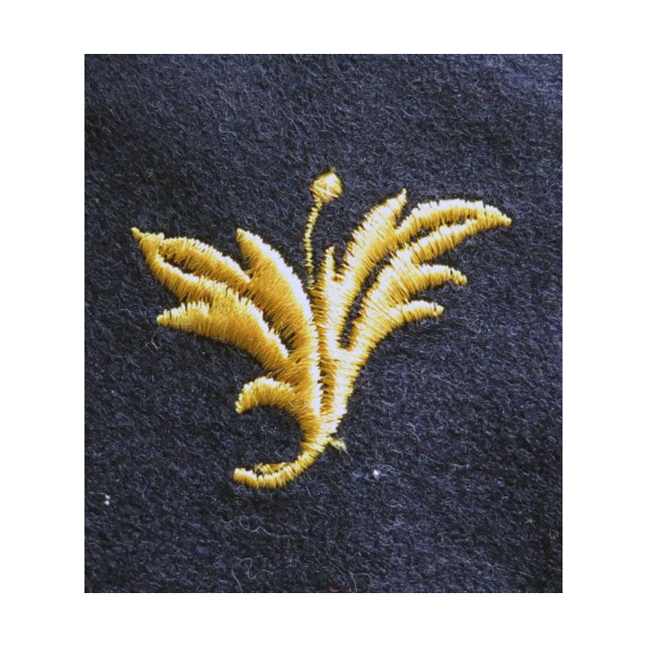  patch écusson tissu de spécialité commissariat officier marinier