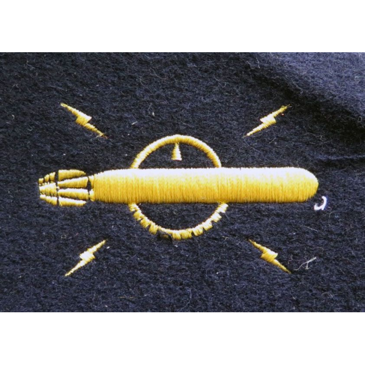  patch écusson spécialité missilier anti sous marin officier marinier