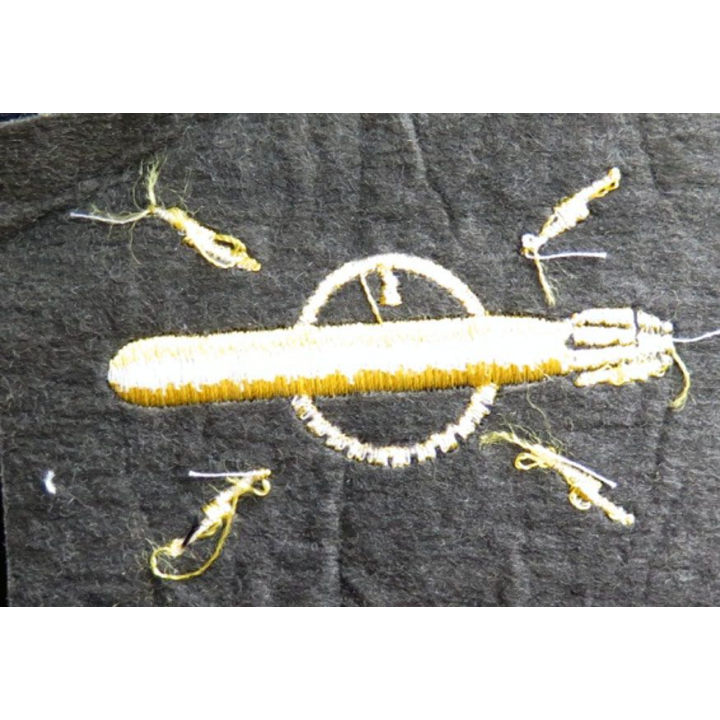  patch écusson spécialité missilier anti sous marin officier marinier