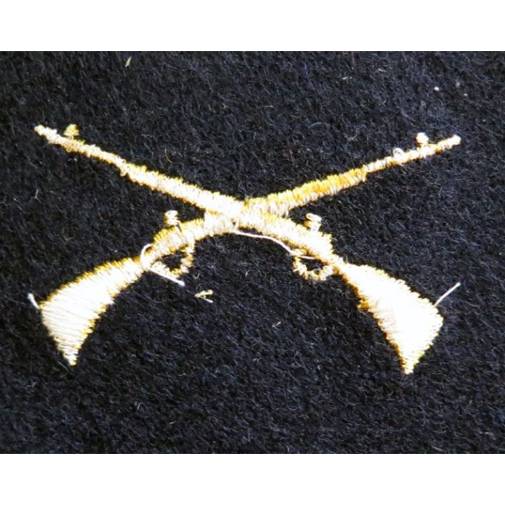 MARINE : Insigne patch écusson tissu de spécialité fusillier officier marinier