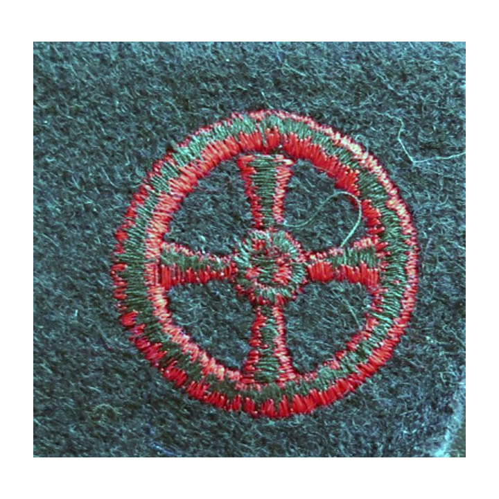 MARINE : Insigne patch écusson tissu de spécialité conducteur équipage
