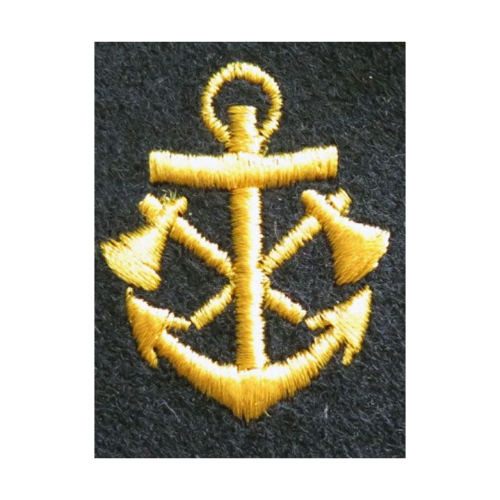 MARINE : Insigne patch écusson tissu de spécialité marin pompier officier marinier
