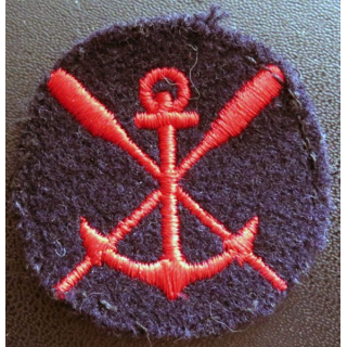 MARINE : Insigne patch écusson tissu de spécialité matelot équipage