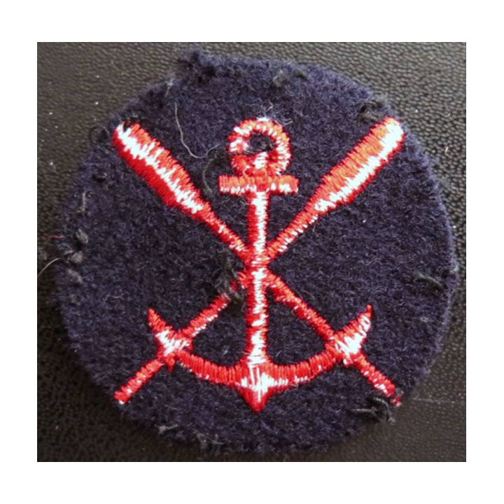 MARINE : Insigne patch écusson tissu de spécialité matelot équipage