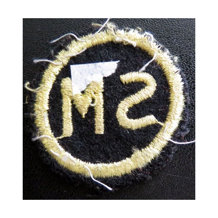 patch écusson tissu spécialité secrétaire militaire officier marinier