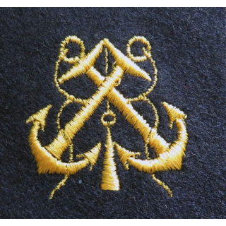 Insigne patch écusson tissu spécialité hydrographe officier marinier
