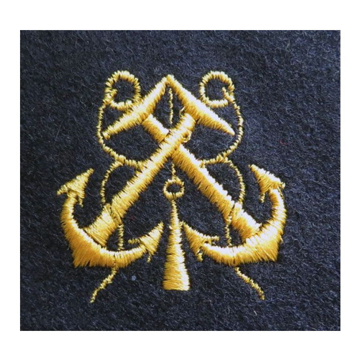  Insigne patch écusson tissu spécialité hydrographe officier marinier