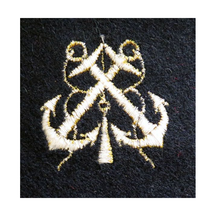  Insigne patch écusson tissu spécialité hydrographe officier marinier